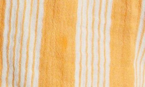 Rip Curl Premium Surf Stripe Cotton Shorts In Mango