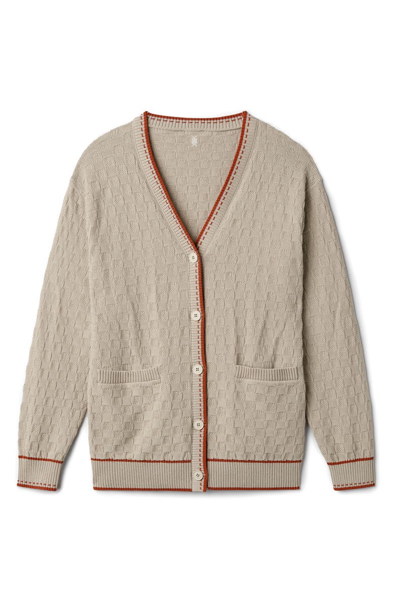 Rhone Birdie Tipped Oversize Cardigan, Alternate, color,