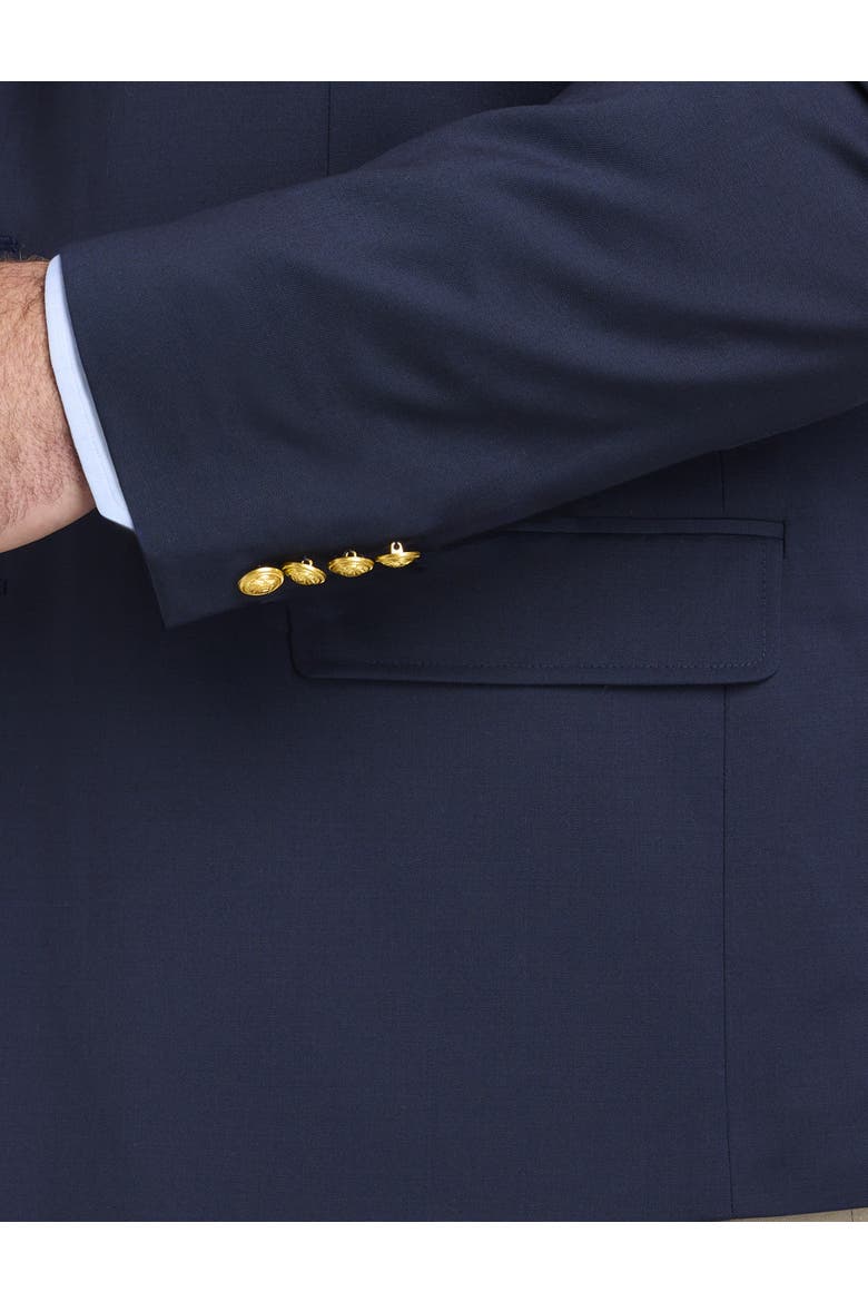 Big & Tall Jacket-Relaxer Blazer, Alternate, color, NAVY