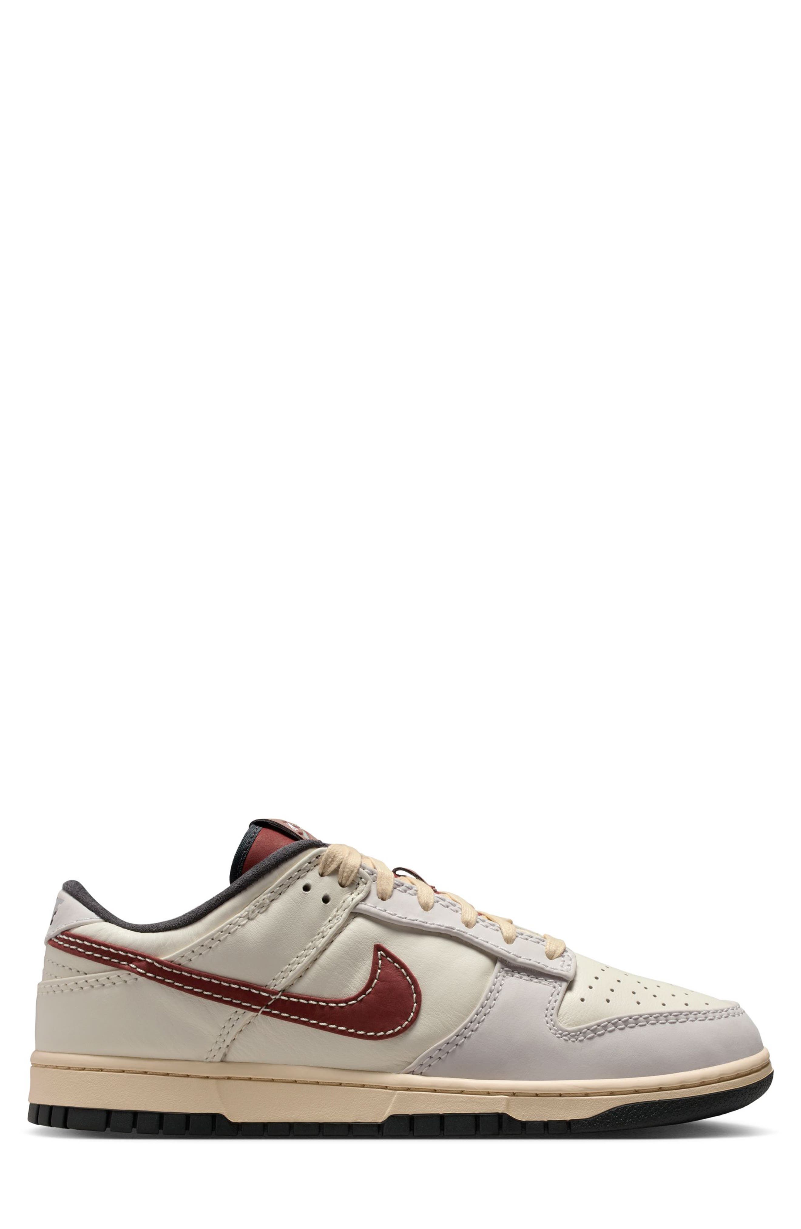 Nike Dunk Low Retro Basketball Sneaker, Alternate, color, 202 Dkpony/Sftprl