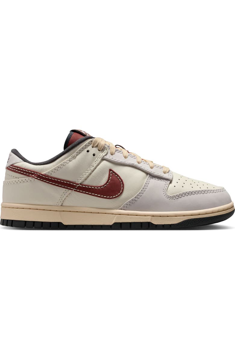 Nike Dunk Low Retro Basketball Sneaker, Alternate, color, 202 Dkpony/Sftprl