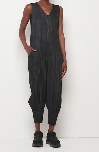 Pleats Please Issey Miyake Pleated Sleeveless Jumpsuit | Nordstrom