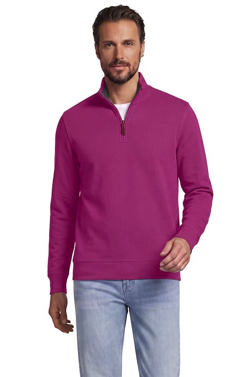 Bedford Rib Quarter Zip Pullover Sweater