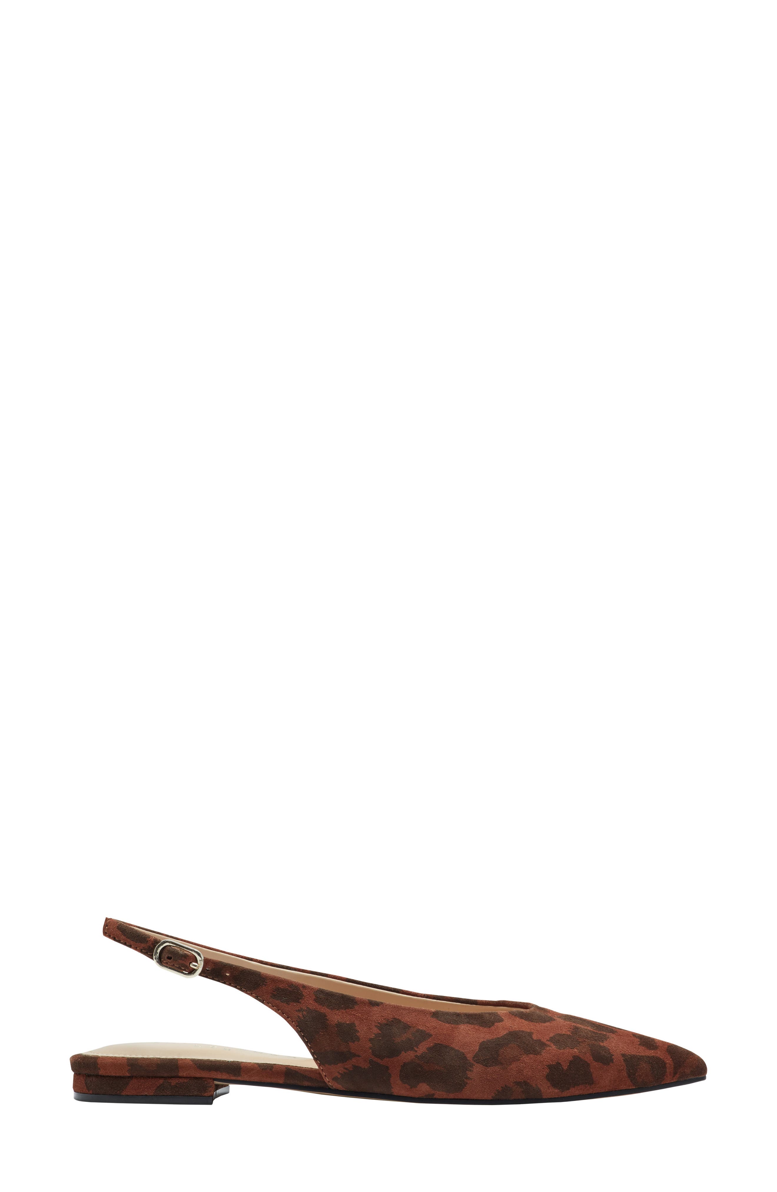 Marc Fisher LTD Grissy Slingback Pointed Toe Flat, Alternate, color, 