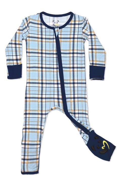 Plaid Convertible Footie Pajamas (Baby)