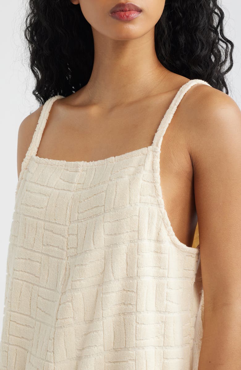 Rip Curl Aloha State Terry Romper, Alternate, color, Off White