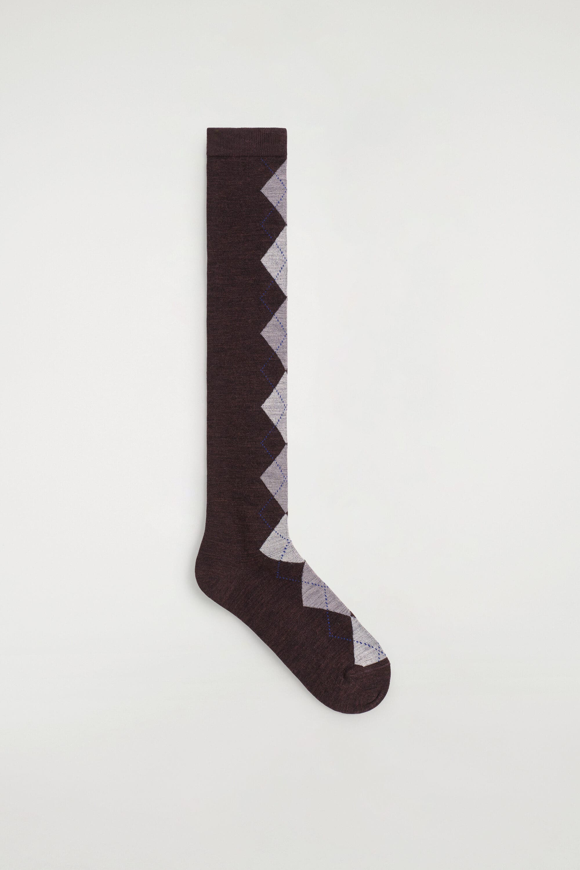 selected BROWN / GRAY / ARGYLE
