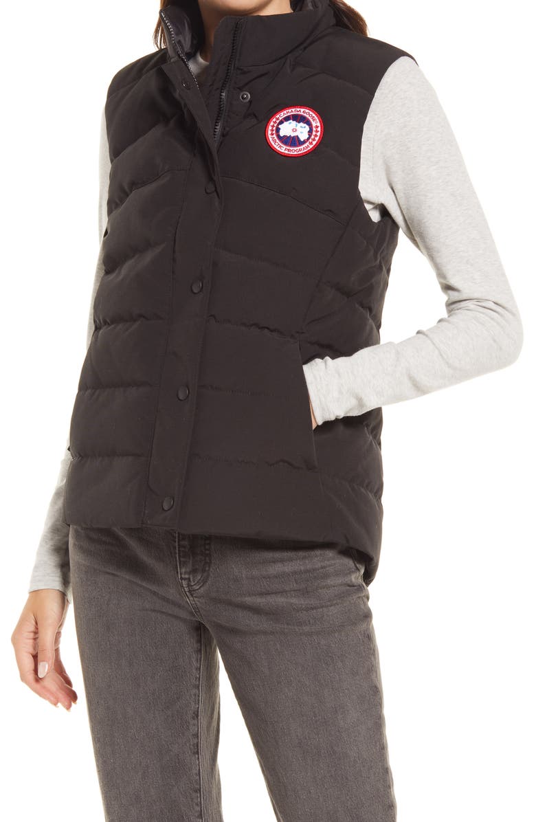 Canada Goose Freestyle Water Resistant 625 Fill Power Down Vest, Alternate, color, Black