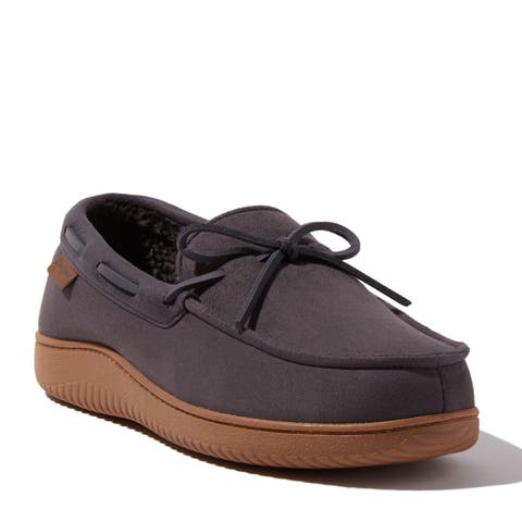 Pierce Microsuede Moccasin Slipper (Men)
