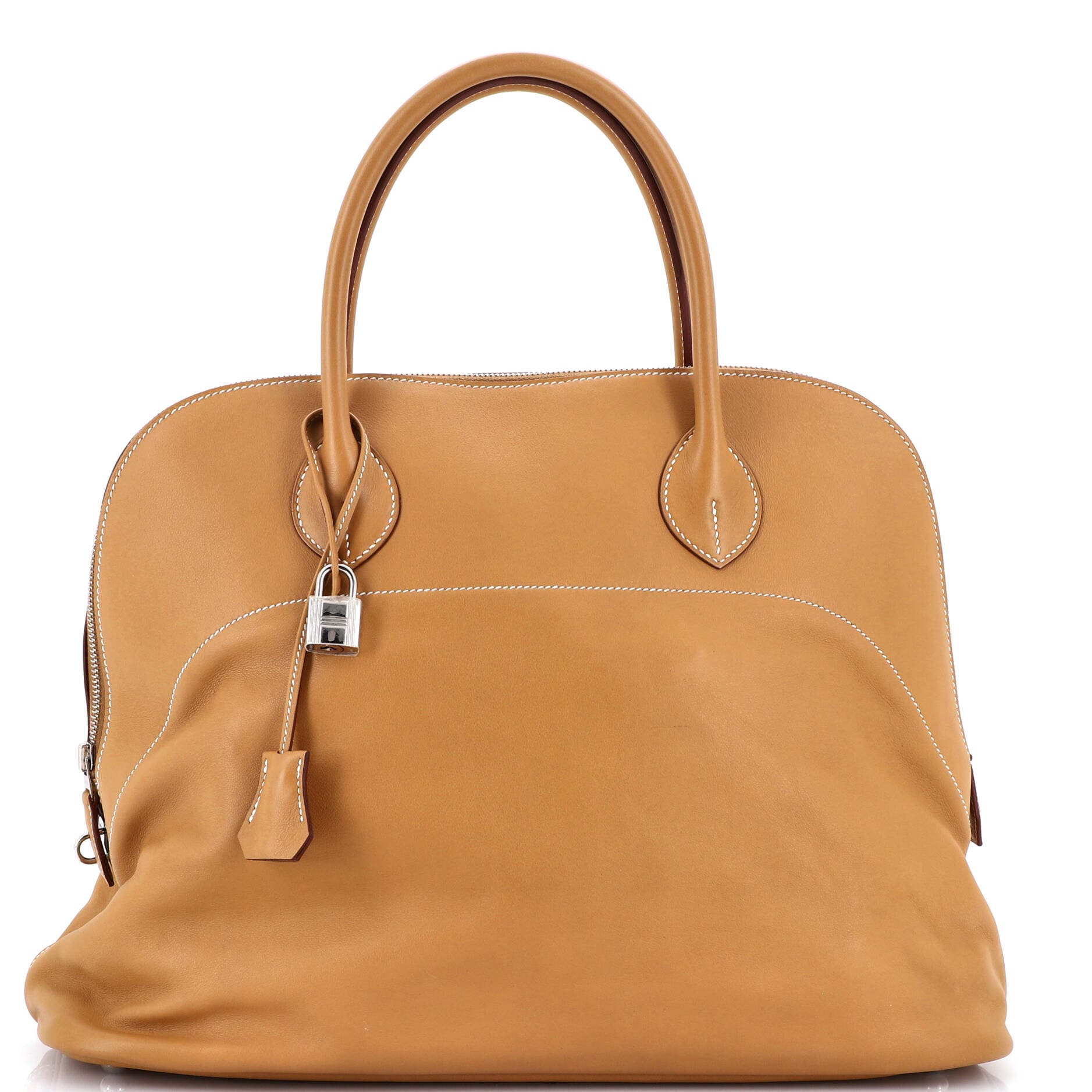 Pre-Owned Hermes Bolide Bag Sikkim Relax 40, Main, color, Kraft