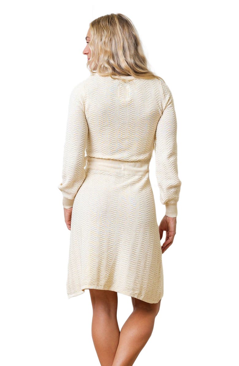 Hope & Henry Women's Organic Balloon Sleeve Sweater Dress, Alternate, color,