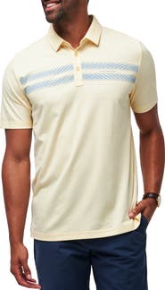 TravisMathew Jetty Jumper Chest Stripe Polo