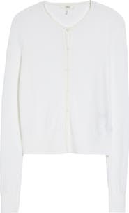 Chloé Wool Pointelle Underpinning Cardigan