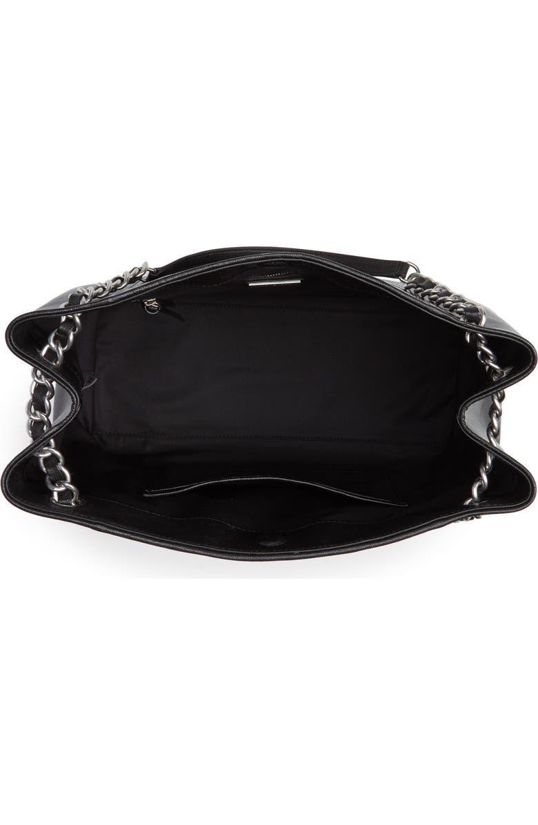 Tory Burch Fleming Distressed Leather Tote, Alternate, color,