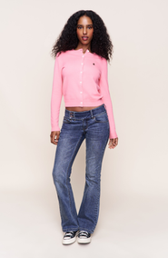 Guizio June Relaxed Wool Cardigan