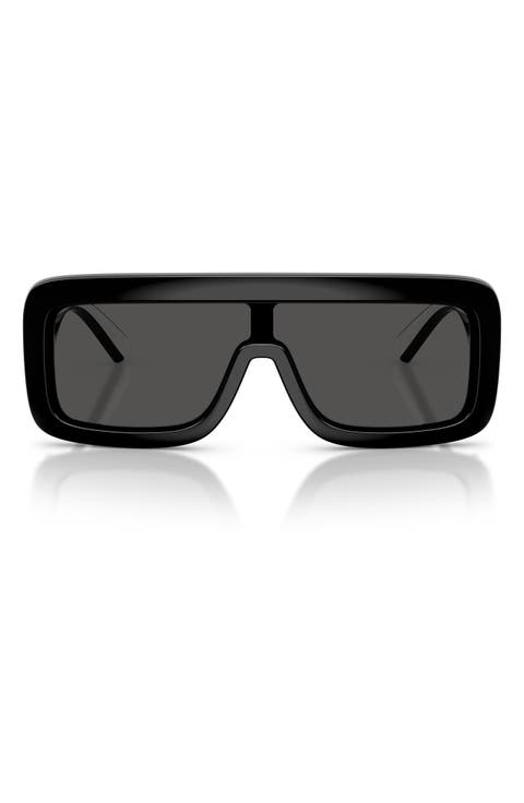 Kids' 118mm Rectangular Shield Sunglasses