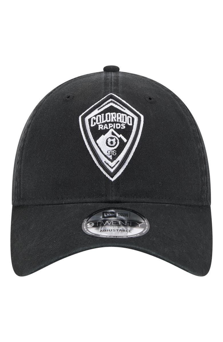 New Era Men's New Era  Black Colorado Rapids 2025 Kickoff 9TWENTY Adjustable Hat, Alternate, color, Black