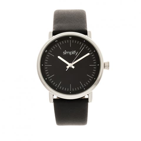 The 6200 Leather-Strap Watch