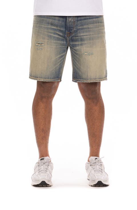 BB Pulsar Cotton Denim Shorts (Crater)