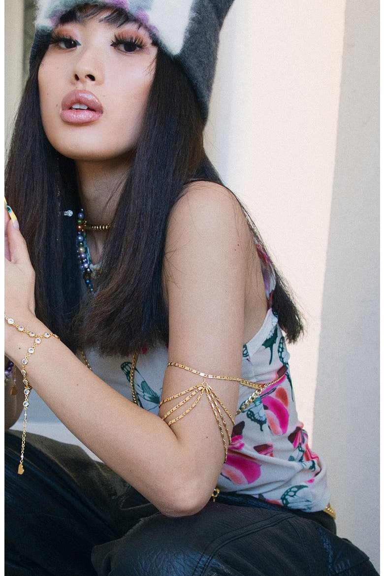 Arm Chain, Alternate, color, GOLD
