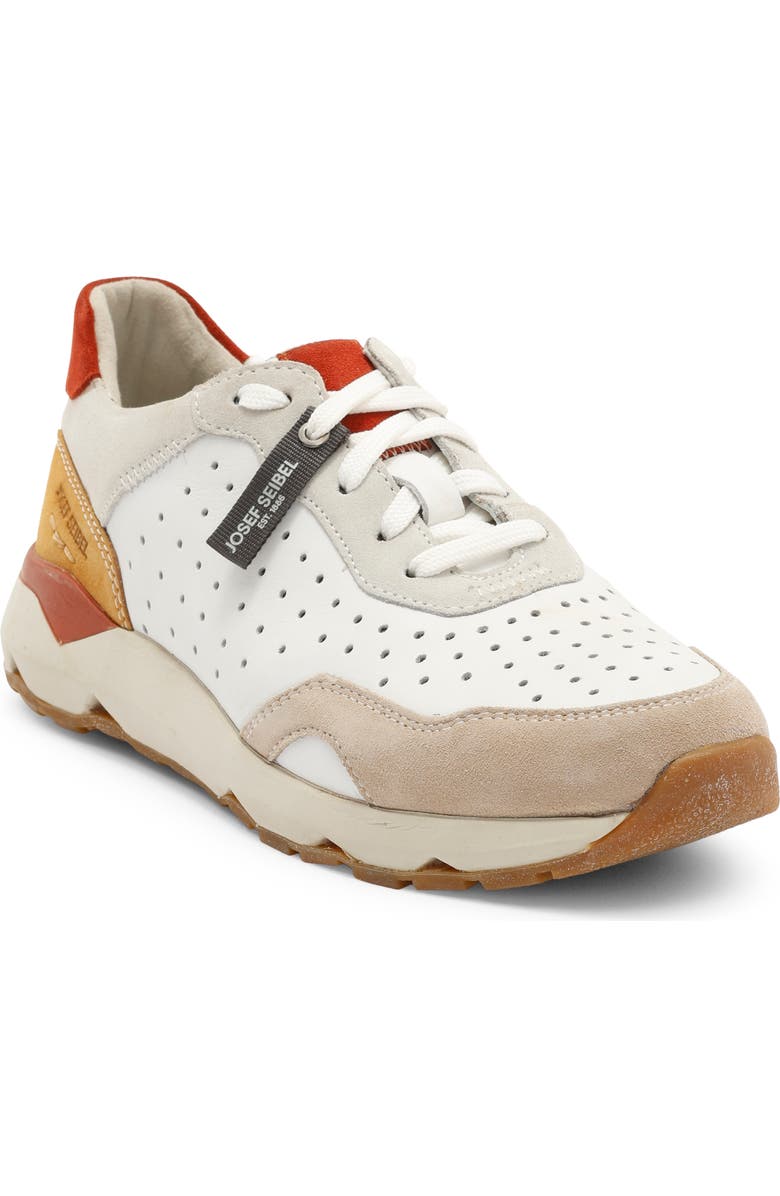Josef Seibel Jonah 02 Sneaker, Main, color, Beige Multi