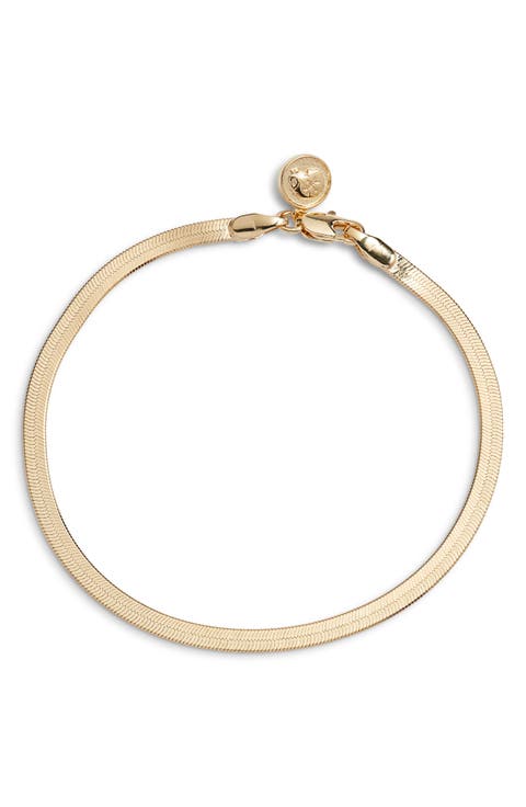 Ella Herringbone Chain Bracelet