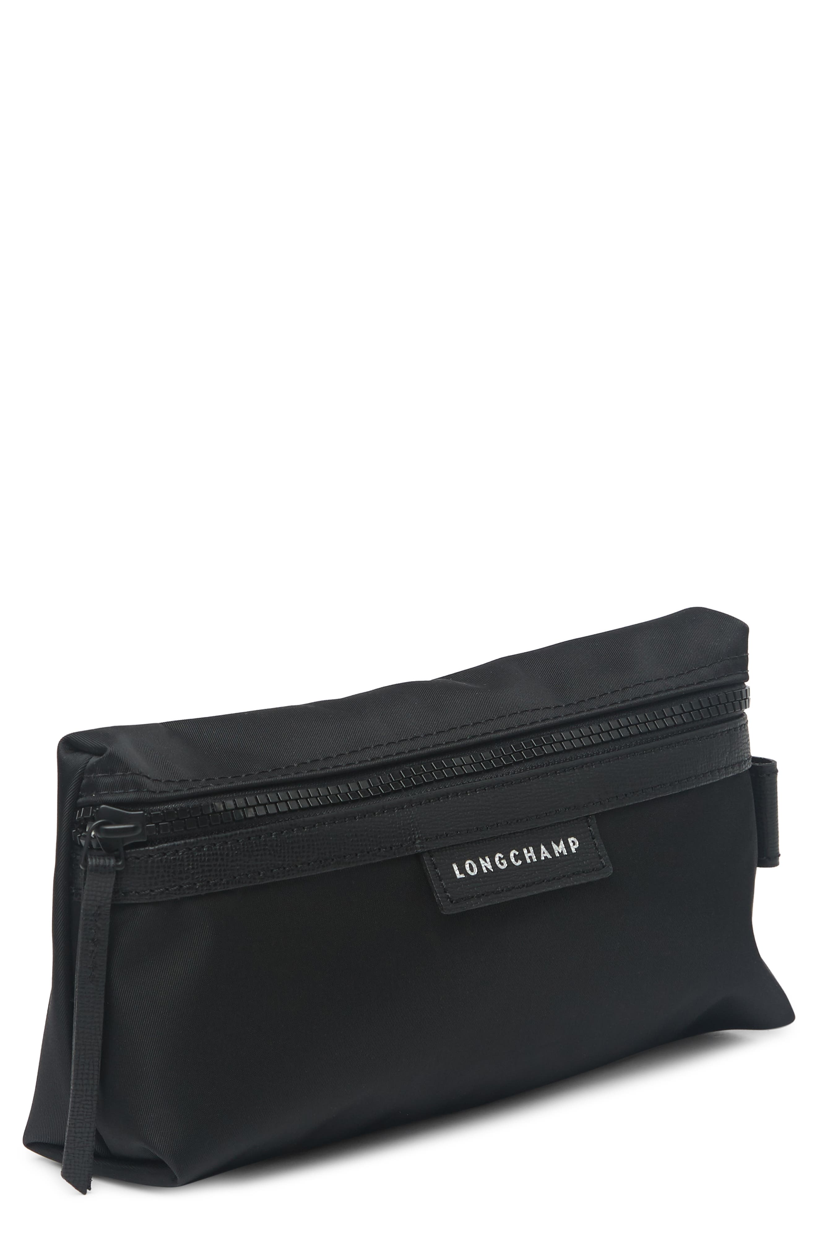 Longchamp Le Pliage Neo Cosmetics Case, Alternate, color, Black