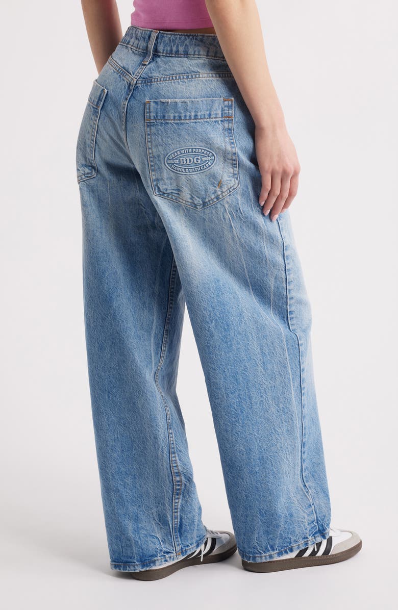 BDG Urban Outfitters Jaya Wide Leg Jeans, Alternate, color, 