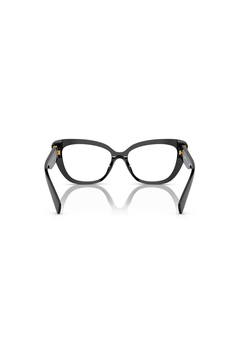 55mm Cat Eye optical glasses, Alternate, color, Black