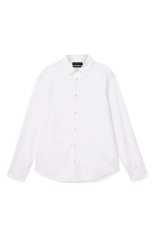 Allsaints Heartsaints Button-up Shirt In Neutral