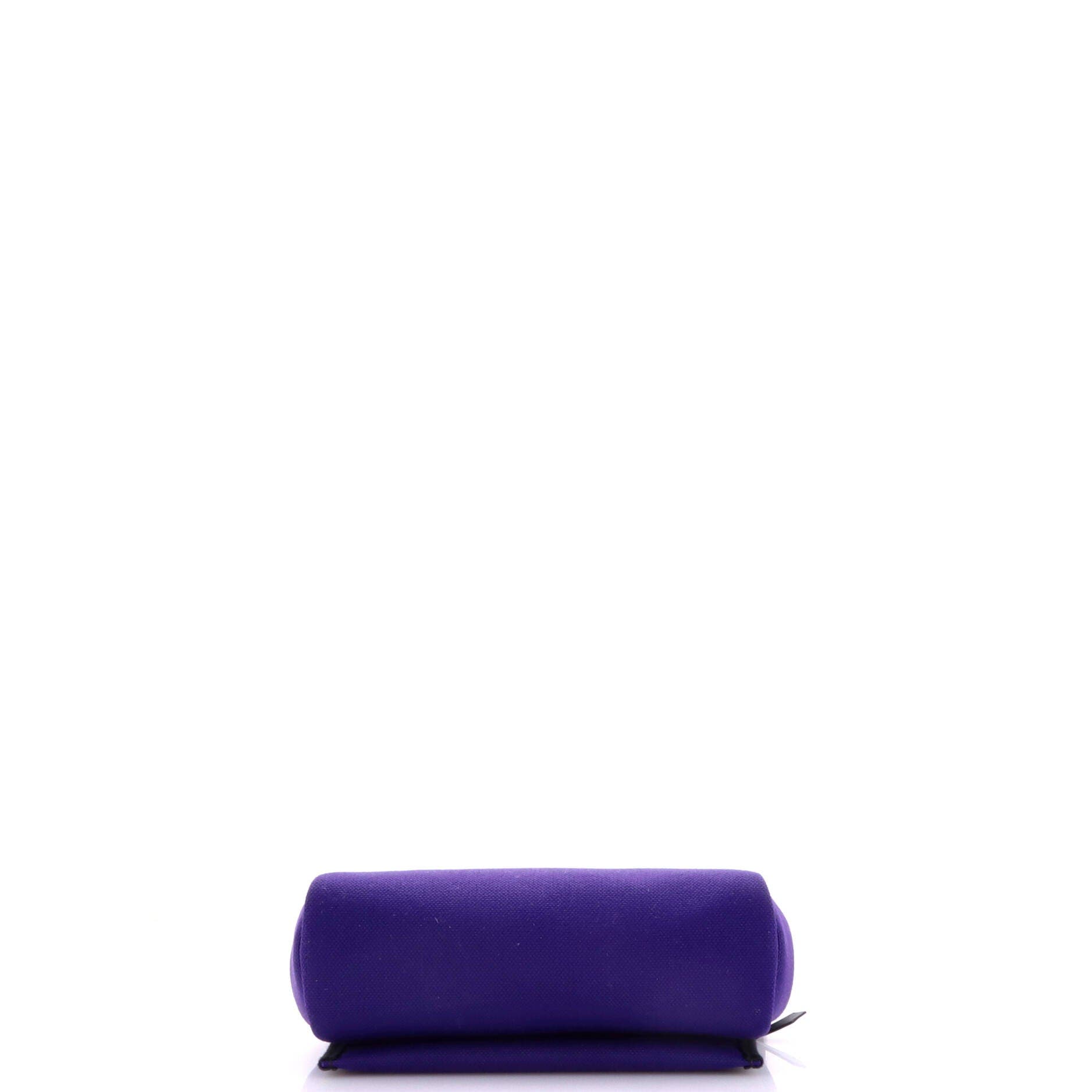 Herbag Zip Toile and Leather 20, Alternate, color, Purple