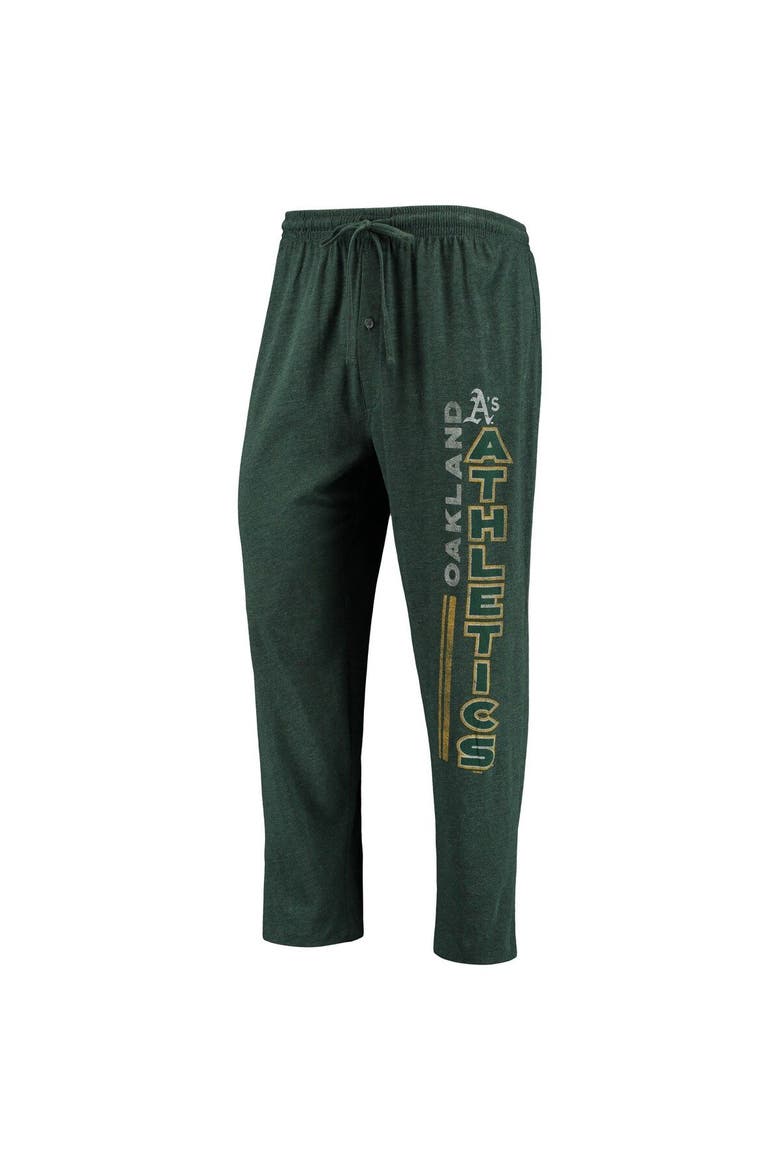 Men's Concepts Sport Green/Gold Oakland Athletics Meter T-Shirt and Pants Sleep Set, Alternate, color, Green