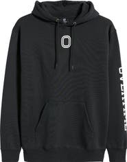 OVERTIME Classic Graphic Print Logo Hoodie