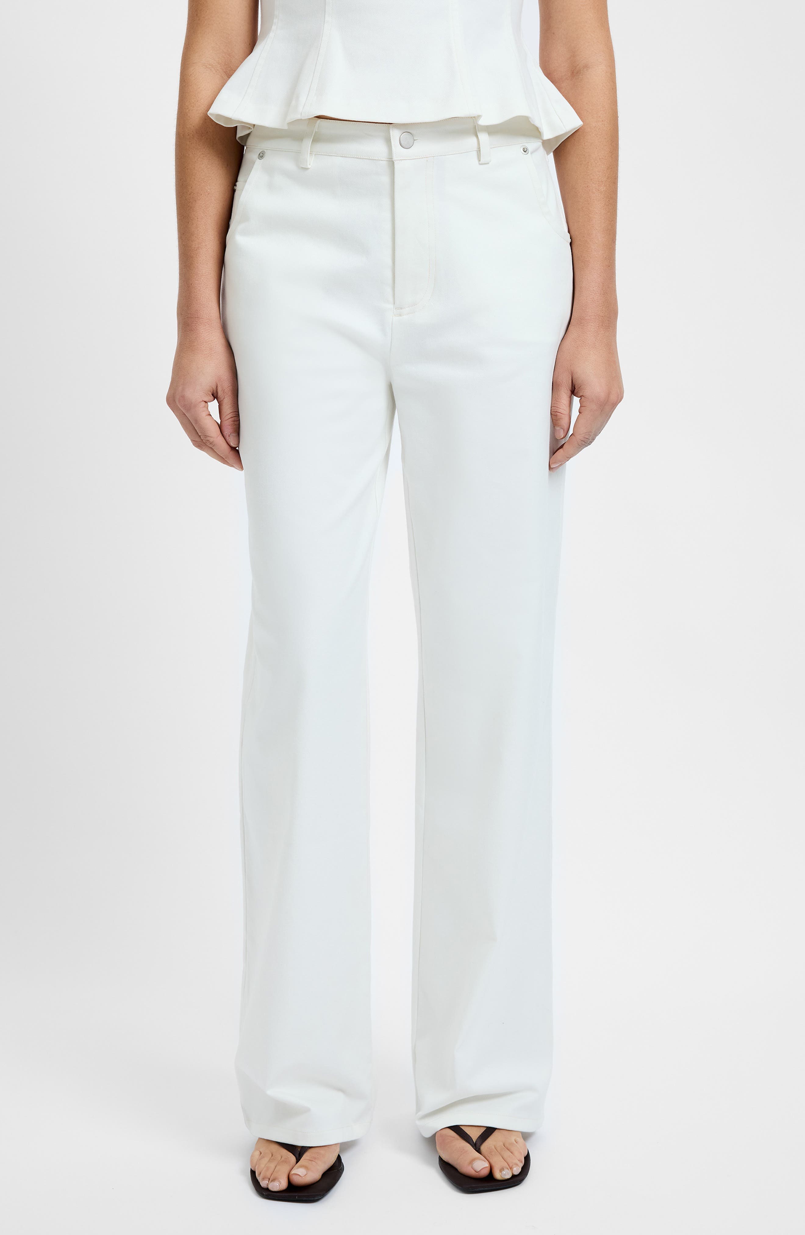 Inez Relaxed Straight Leg Jeans
