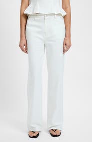 French Connection Inez Relaxed Straight Leg Jeans