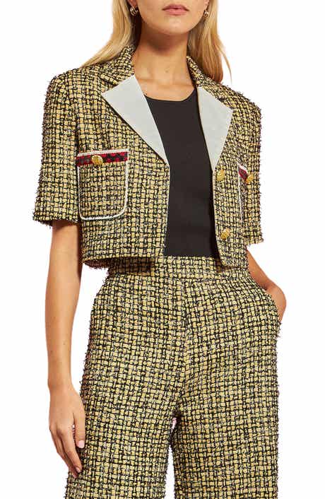 Premium Tweed Crop Jacket