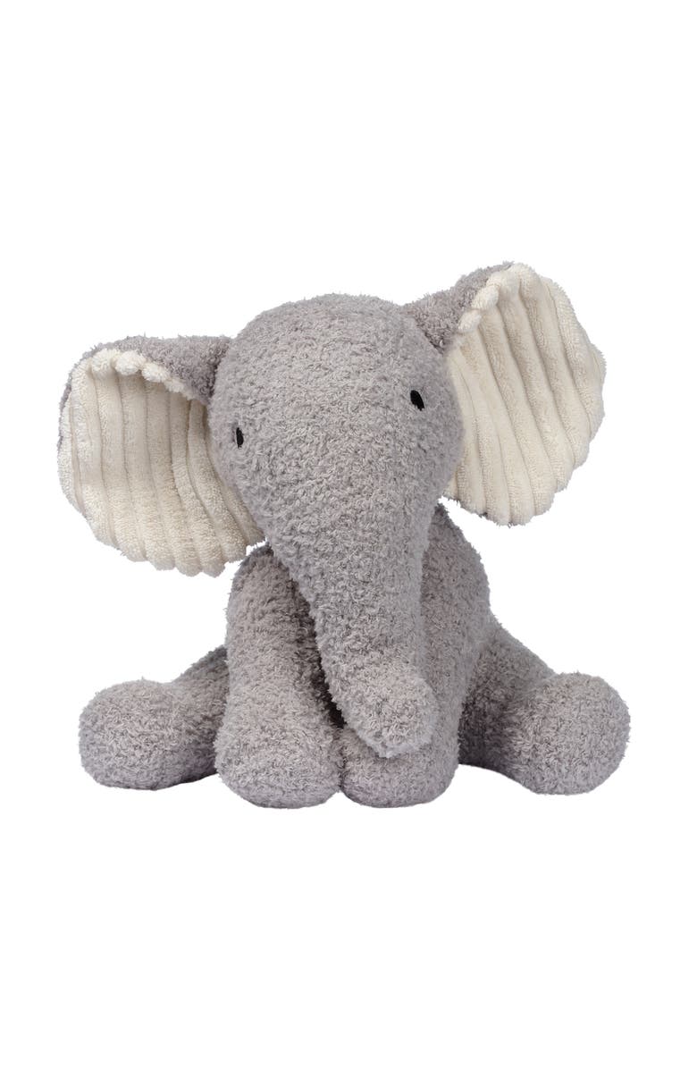 Lambs & Ivy Jungle Adventure Plush Elephant Stuffed Animal Toy - Little Peanut, Main, color, Gray