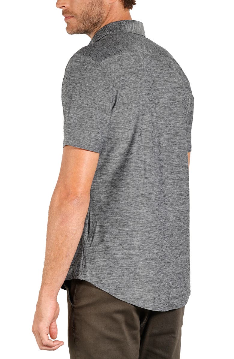 URBAN PERFORMANCE Short Sleeve Slim Tech Shirt, Alternate, color, Grey