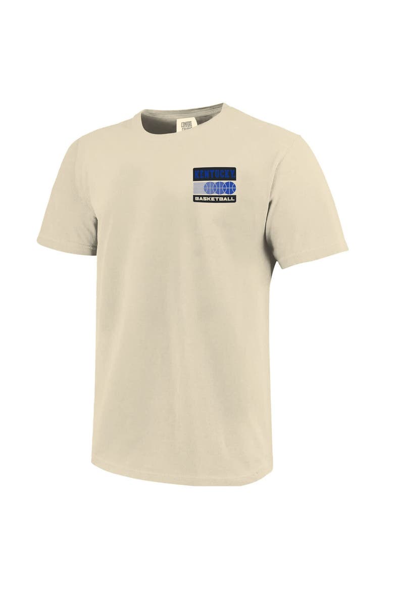 Men's  Cream Kentucky Wildcats Basketball Staredown Comfort Colors, Alternate, color, Cream