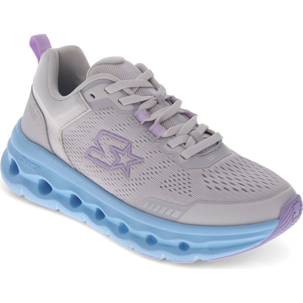Starter Womens Bolt Synthetic Leather Casual Lace Up Sneaker Shoe