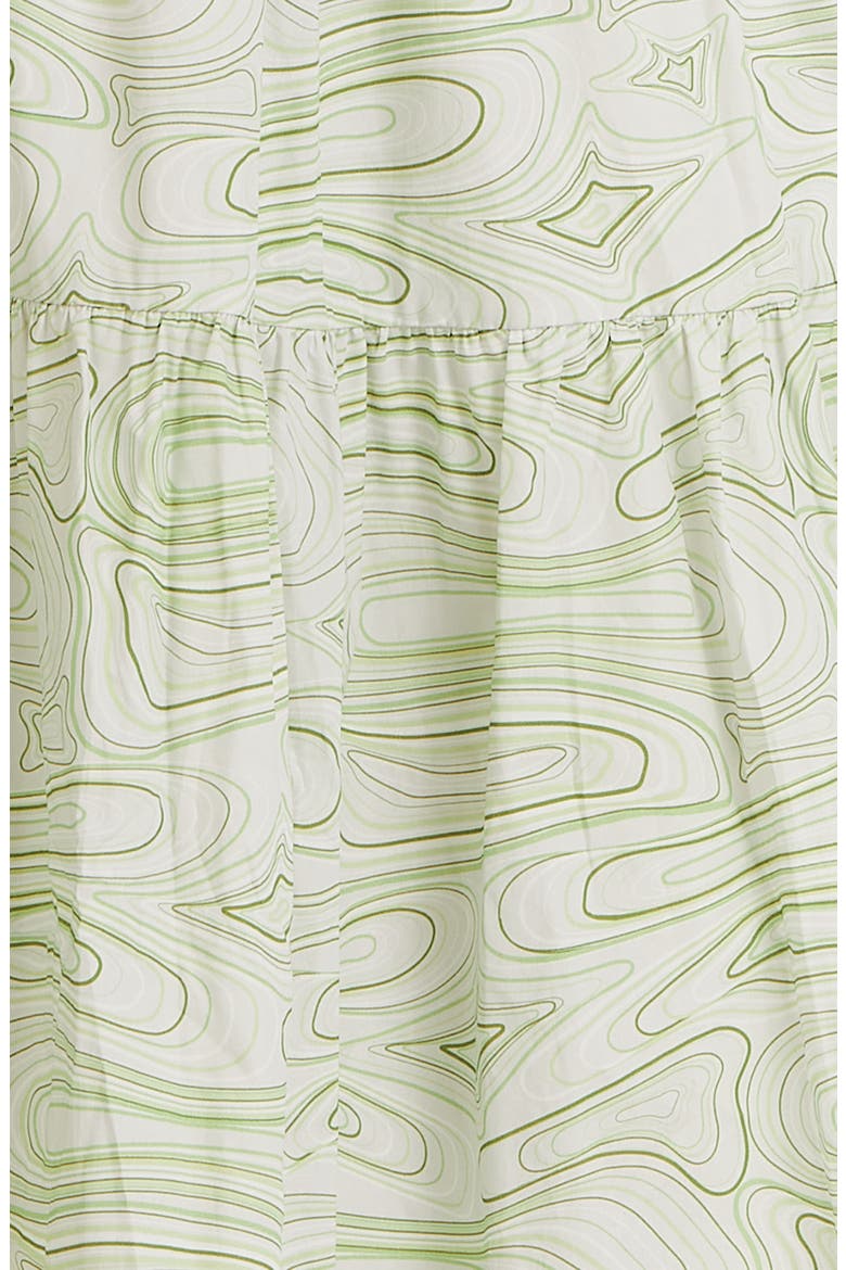 Pricilla Abstract Cotton Maxi Dress, Alternate, color, ABSTRACT WAVE