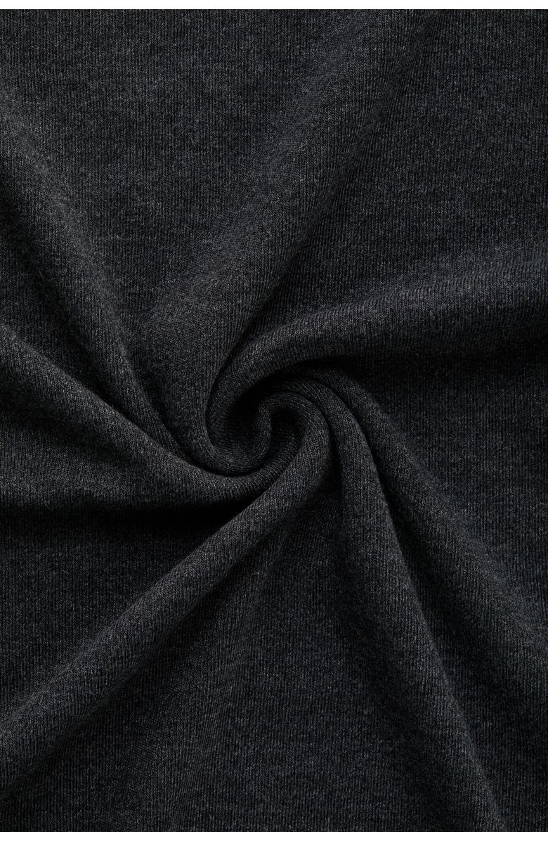 Wolf Vs. Goat (WvG) Heavyweight Viscose Interlock Short Sleeve Crewneck, Alternate, color, Black