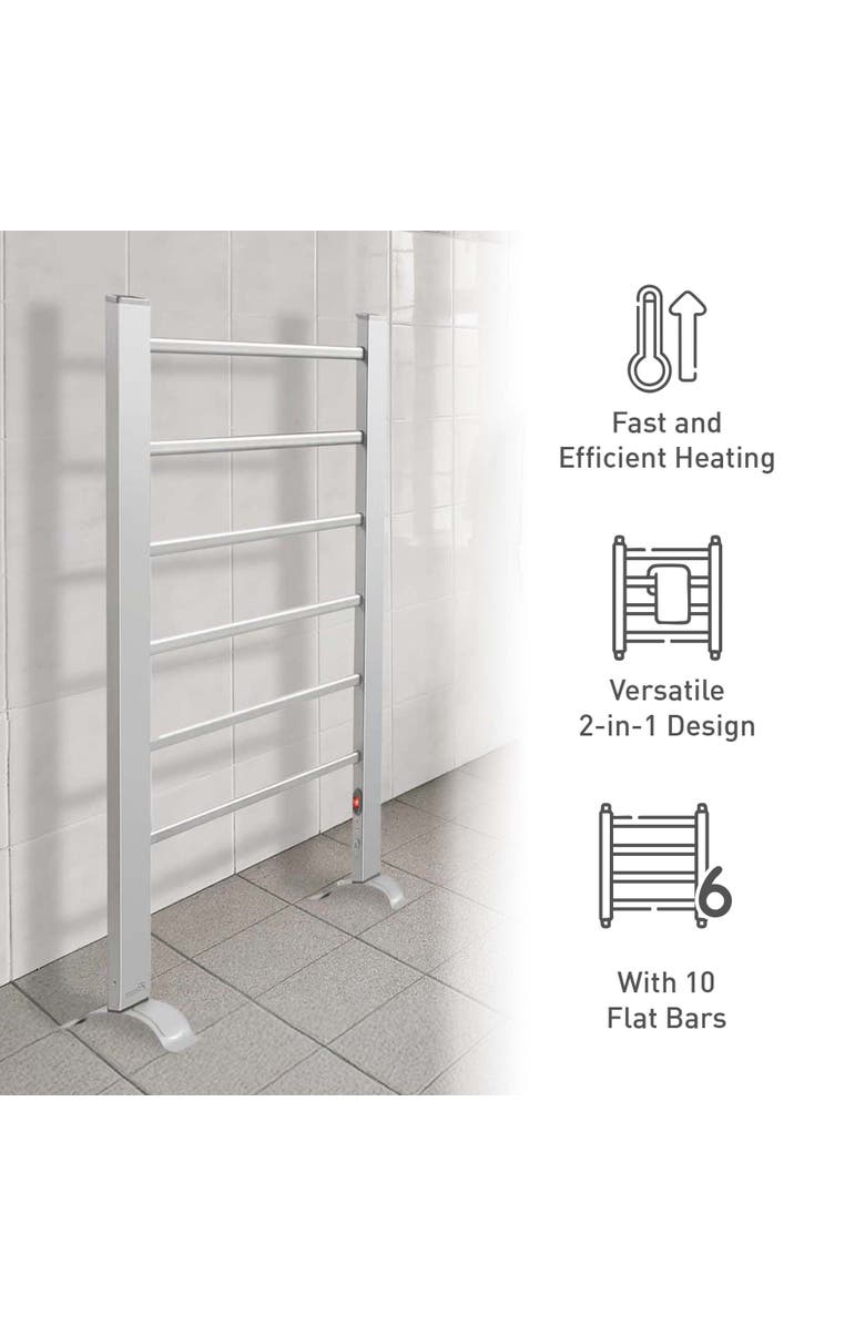 PURSONIC Ultimate Laundry & Fabric Care Bundle Mini Iron, Fabric Shaver & Electric Towel Warmer, Alternate, color, White