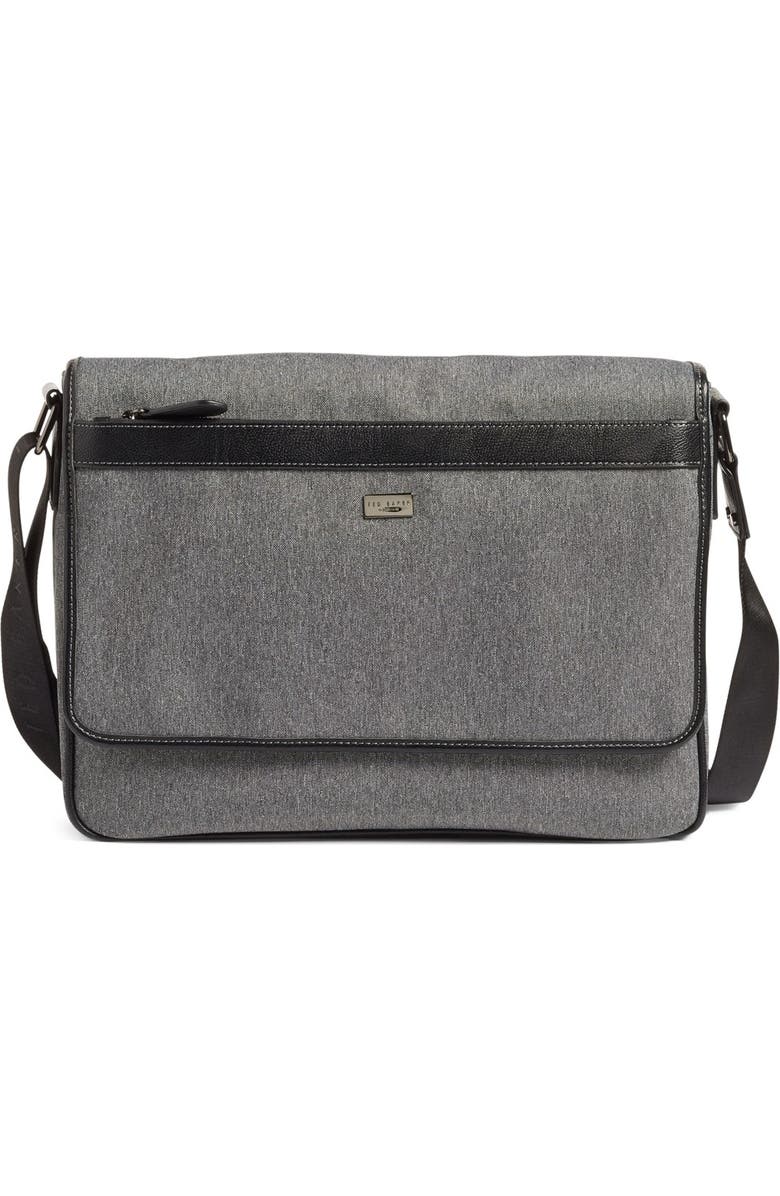 Ted Baker London Nano Messenger Bag, Main, color,