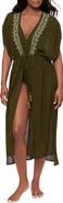 Miraclesuit® Beaded Embrodiered Georgette Cover-Up
