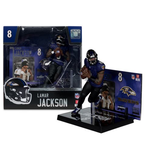 Lamar Jackson (Baltimore Ravens) (Purple/Black) NFL 7" Figure McFarlane
