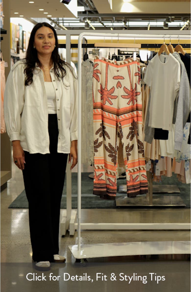 Saguaro Hemp Blend Wide Leg Pants, sales video thumbnail