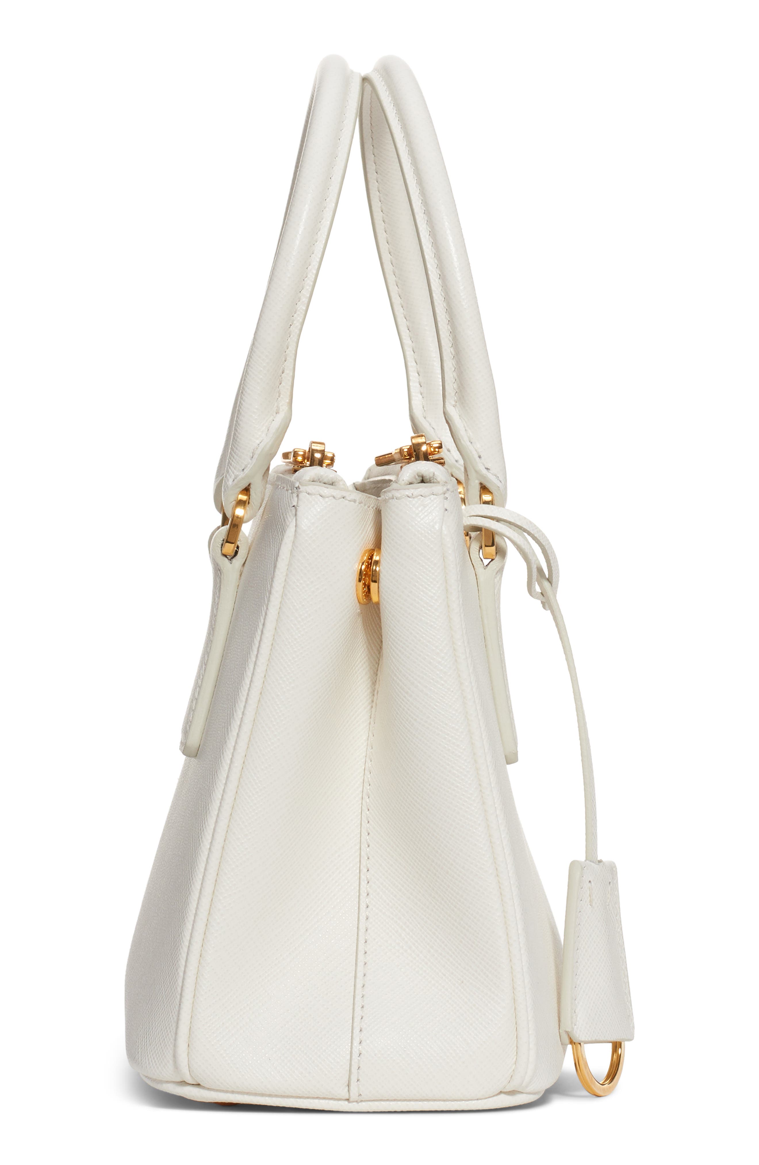 Prada Mini Galleria Saffiano Leather Satchel, Alternate, color, 