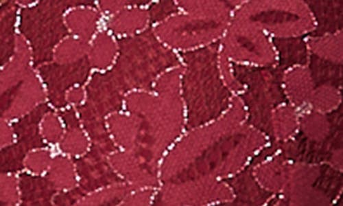 Etam Legen 6 Lace Underwire Bra In Burgundy/copper