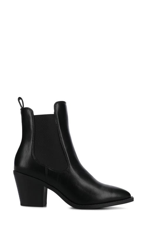 Journee Collection Journee Womens Rosemary Western Chelsea Booties